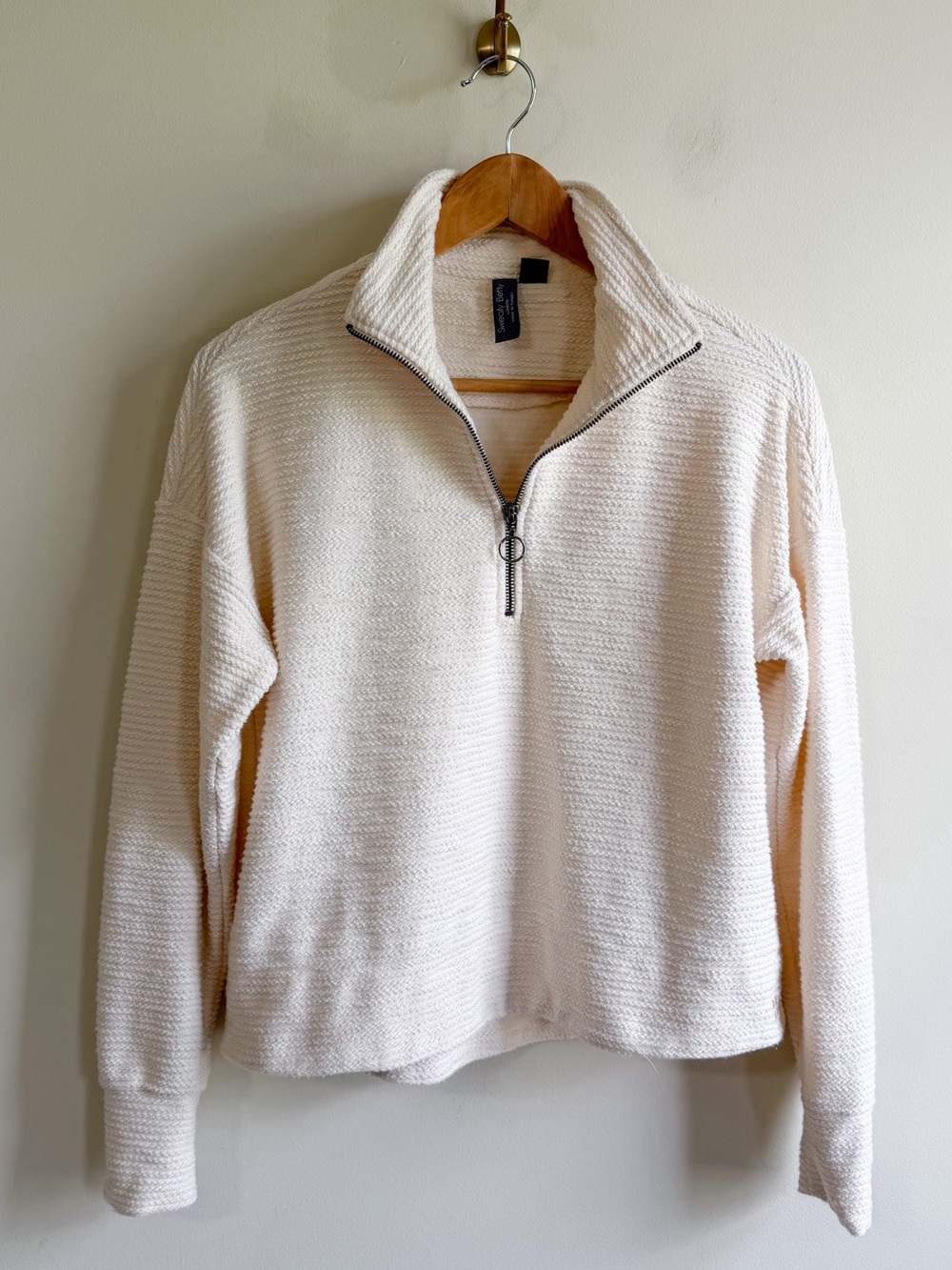 Sweaty Beaty Textured Quarter Zip
